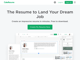 'cakeresume.com' screenshot