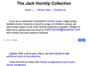 'horntip.com' screenshot