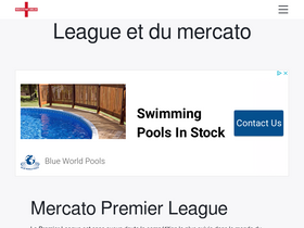 'mercatofootanglais.com' screenshot