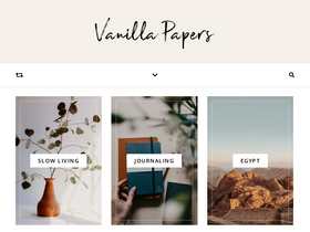 'vanillapapers.net' screenshot