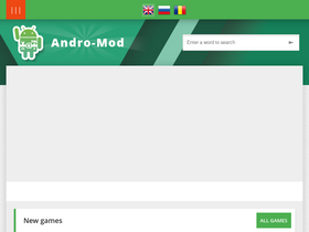 'andro-mod.com' screenshot