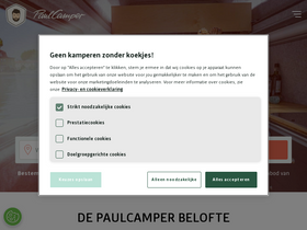 'paulcamper.nl' screenshot