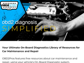 'obd2pros.com' screenshot