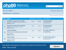 'radioforum.nl' screenshot