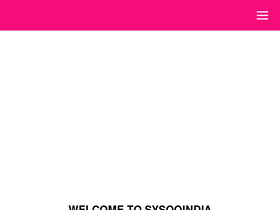 'sysqoindia.com' screenshot