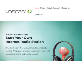 'voscast.com' screenshot