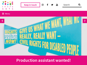 shapearts.org.uk