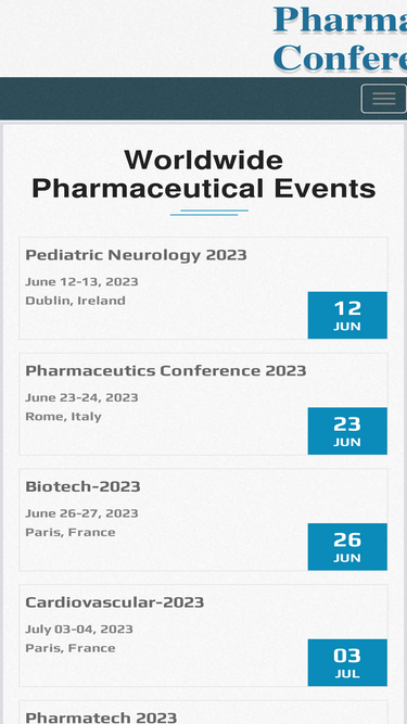 pharmaceuticalconferences.com