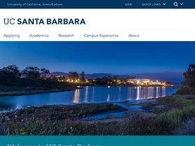 'ucsb.edu' screenshot