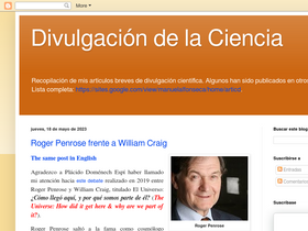 'divulciencia.blogspot.com' screenshot