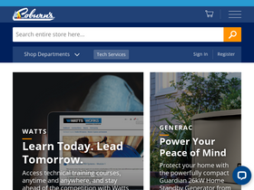 'coburns.com' screenshot