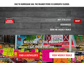 'detwilermarket.com' screenshot