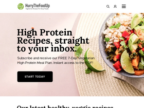 'hurrythefoodup.com' screenshot