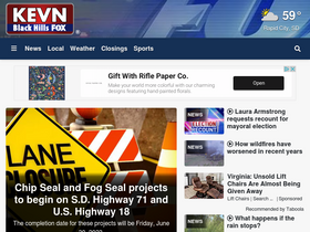 'blackhillsfox.com' screenshot