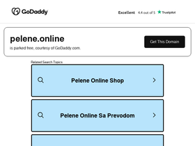 pelene.online homepage screenshot