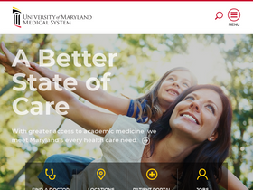 'umms.org' screenshot