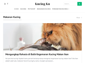 'kucingku.id' screenshot