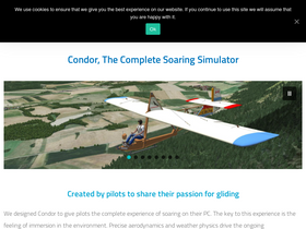 'condorsoaring.com' screenshot