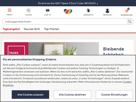 'qvc.de' screenshot