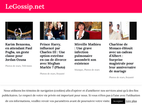 'legossip.net' screenshot