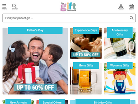 'thegiftexperience.co.uk' screenshot