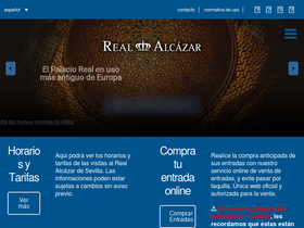 'alcazarsevilla.org' screenshot