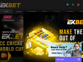 'ekbet.com' screenshot