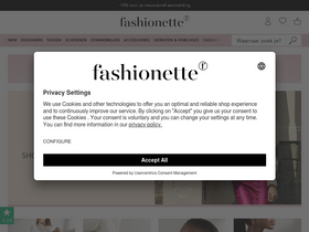 'fashionette.nl' screenshot