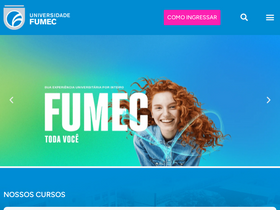 'fumec.br' screenshot