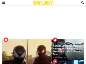 'gimbot.com' screenshot