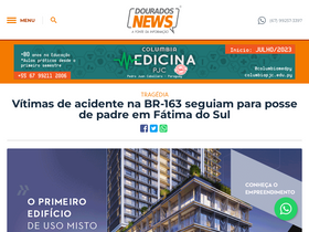 'douradosnews.com.br' screenshot