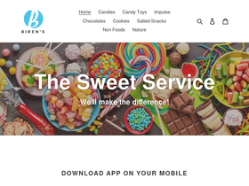 birens.be homepage screenshot