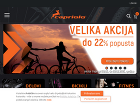 'capriolo.com' screenshot