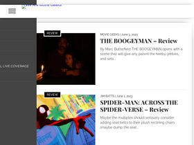 'wearemoviegeeks.com' screenshot