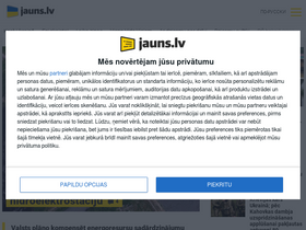 'kasjauns.lv' screenshot