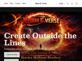 normeverse.com homepage screenshot