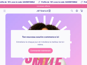 Jetsmile website screenshot