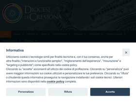 'diocesidicremona.it' screenshot