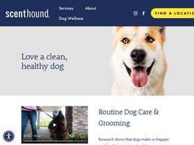 'scenthound.com' screenshot