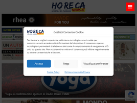'horecanews.it' screenshot