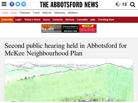 'abbynews.com' screenshot