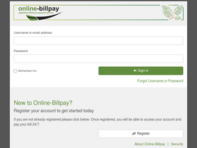 'online-billpay.com' screenshot