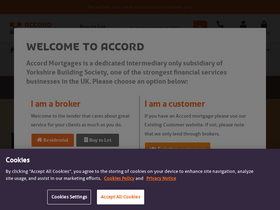 'accordmortgages.com' screenshot