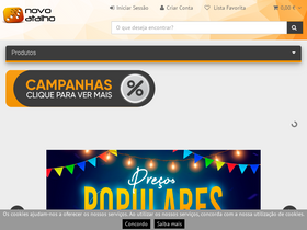 'novoatalho.pt' screenshot