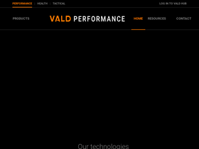 'valdperformance.com' screenshot