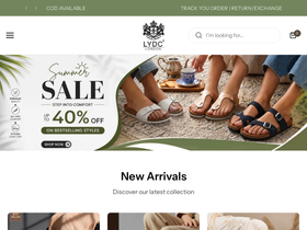 lydclondon.in homepage screenshot
