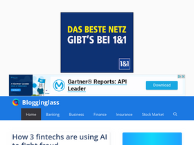 'blogginglass.com' screenshot