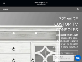 'howardmiller.com' screenshot