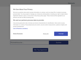'cleverdialer.de' screenshot