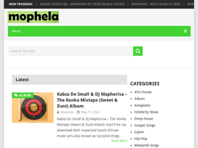 'mophela.com' screenshot